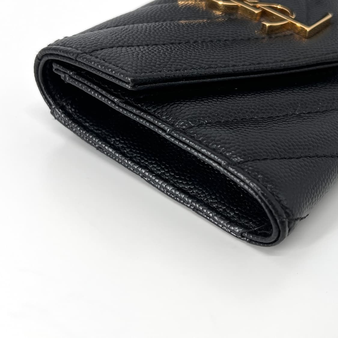 생로랑 엔벨로프 여성 카드지갑 블랙 (414404) 상품이미지5