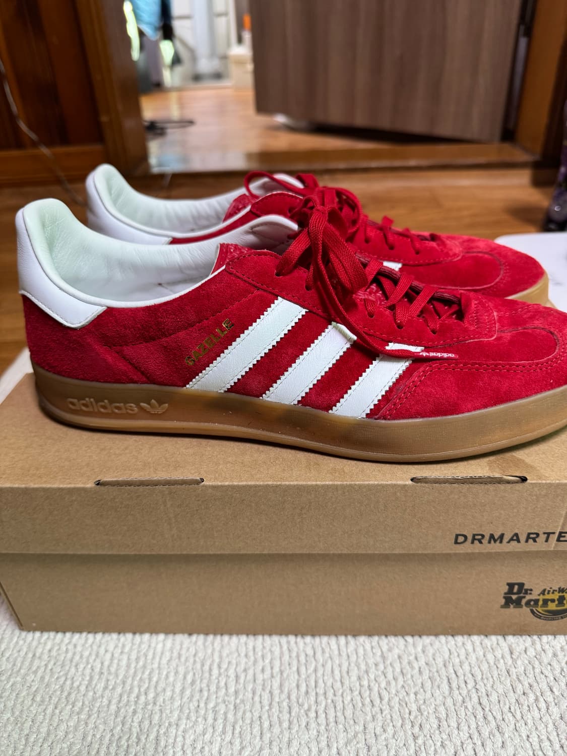 (280) 아디다스 가젤 인도어 스칼렛 상품이미지3