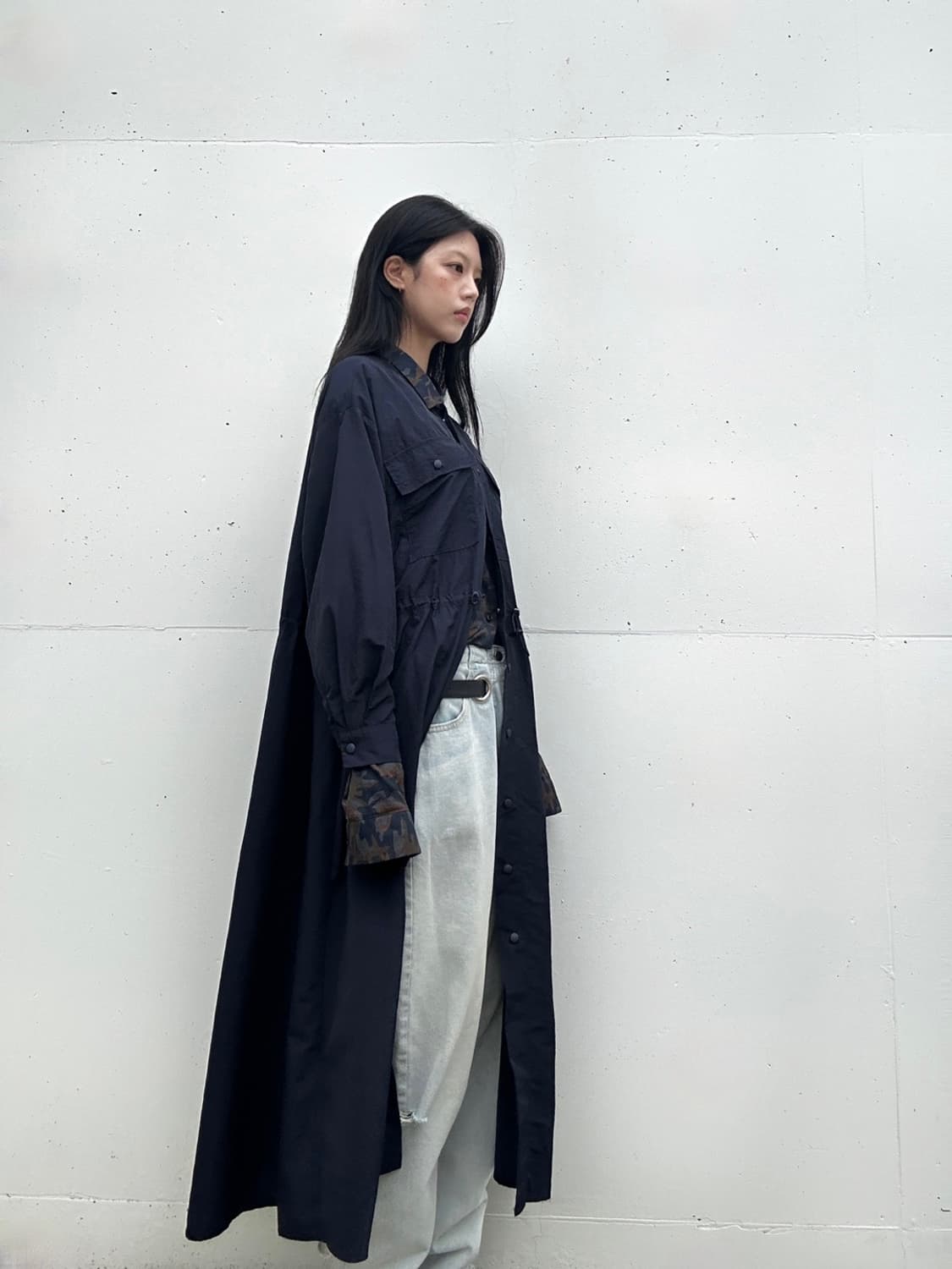 String formal rain jacket / navy 상품이미지5