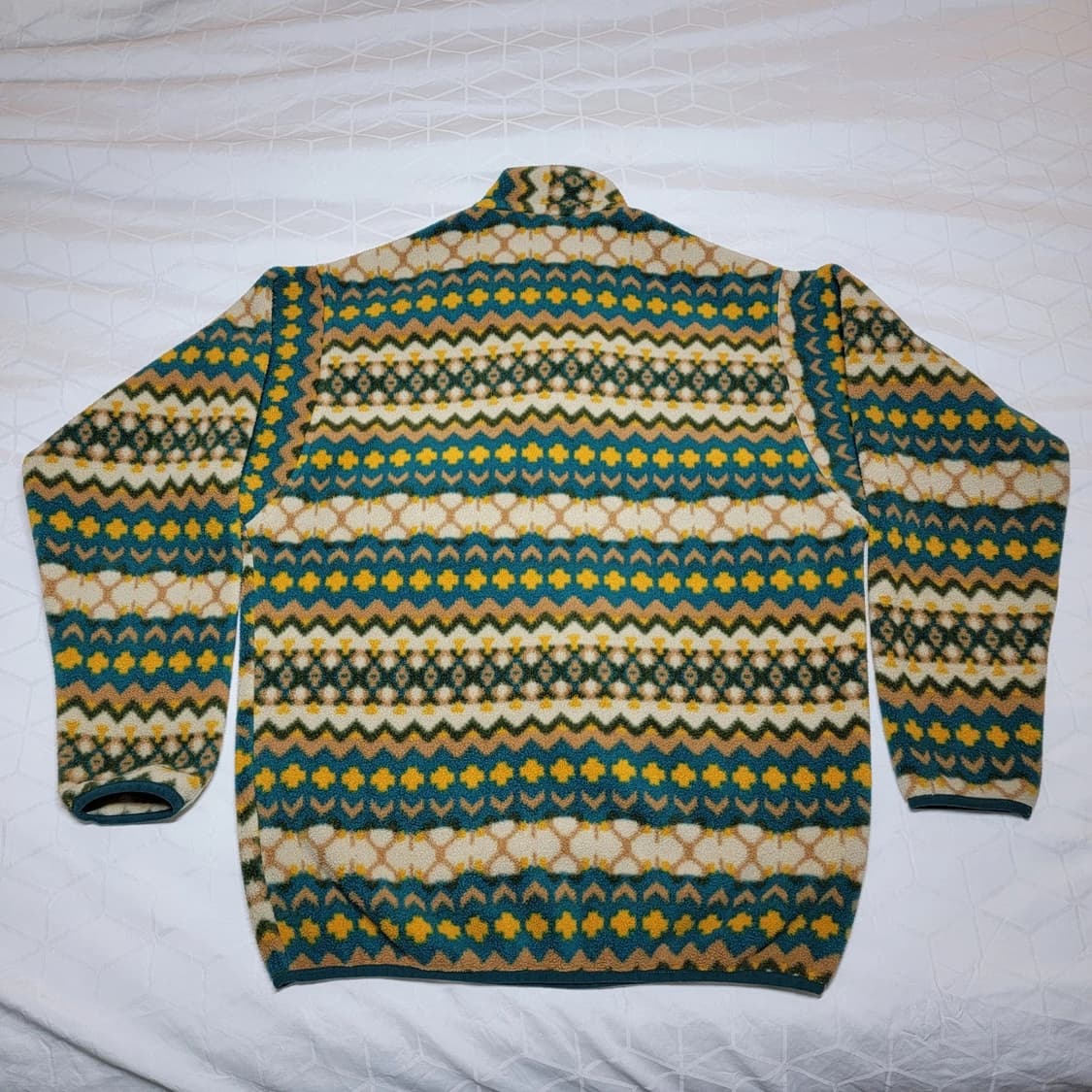 10s 파타고니아 신칠라 스냅-T 클리프 아버 그린 패턴 상품이미지7