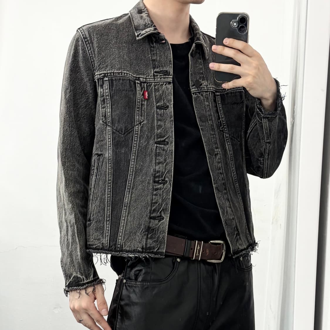(송민호 착용) 리바이스 알럴트 데님 자켓 상품이미지2