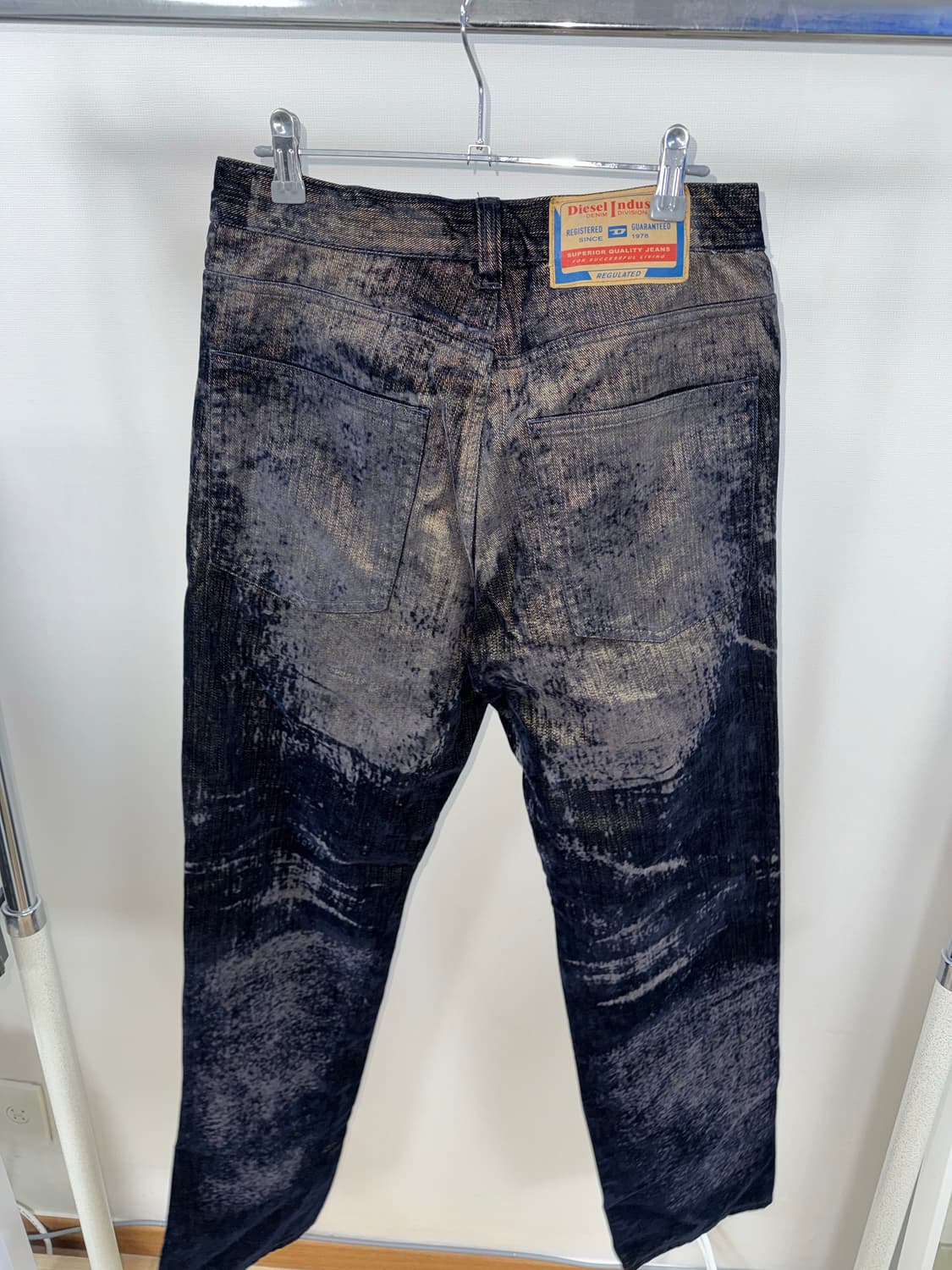 W32) 디젤 벨벳 데님 팬츠 상품이미지2