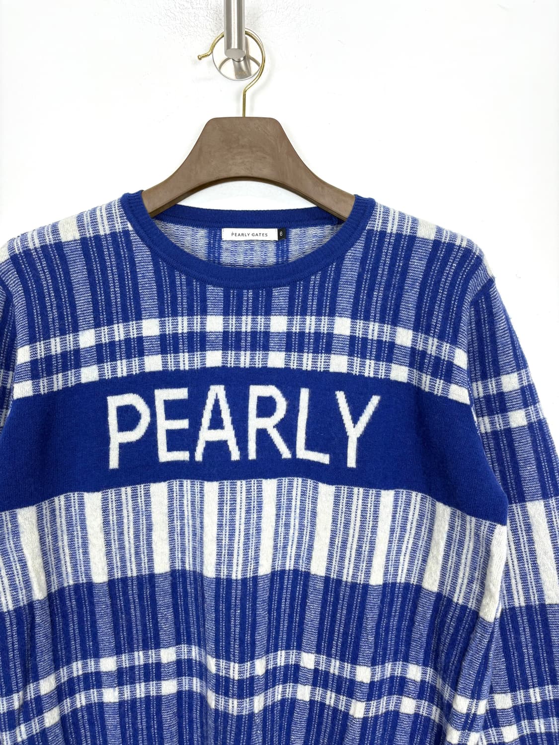  [XL]PEARLY GATES 블루 니트  상품이미지2