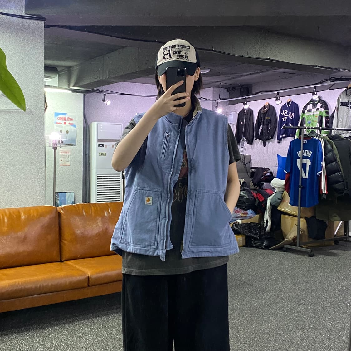 칼하트 포켓 워크 베스트 B2983 상품이미지1