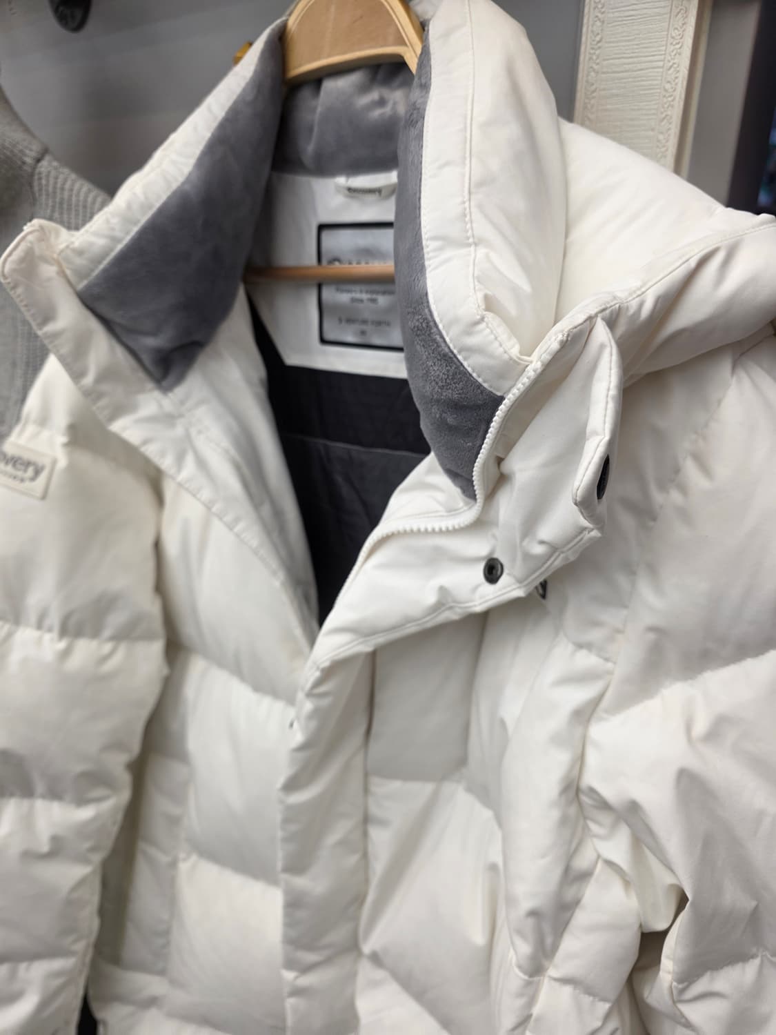 디스커버리 익스페디션 롱패딩 화이트 95 상품이미지3