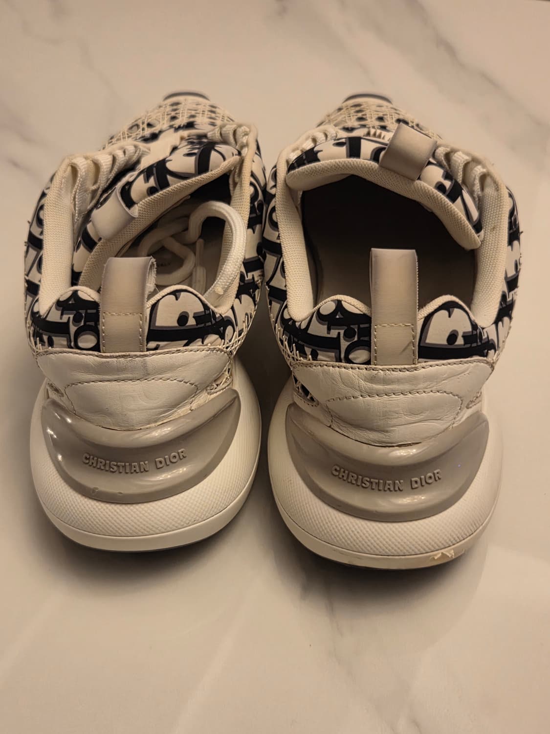 [정품] 디올 오블리크 B27 화이트 스니커즈 260 상품이미지3