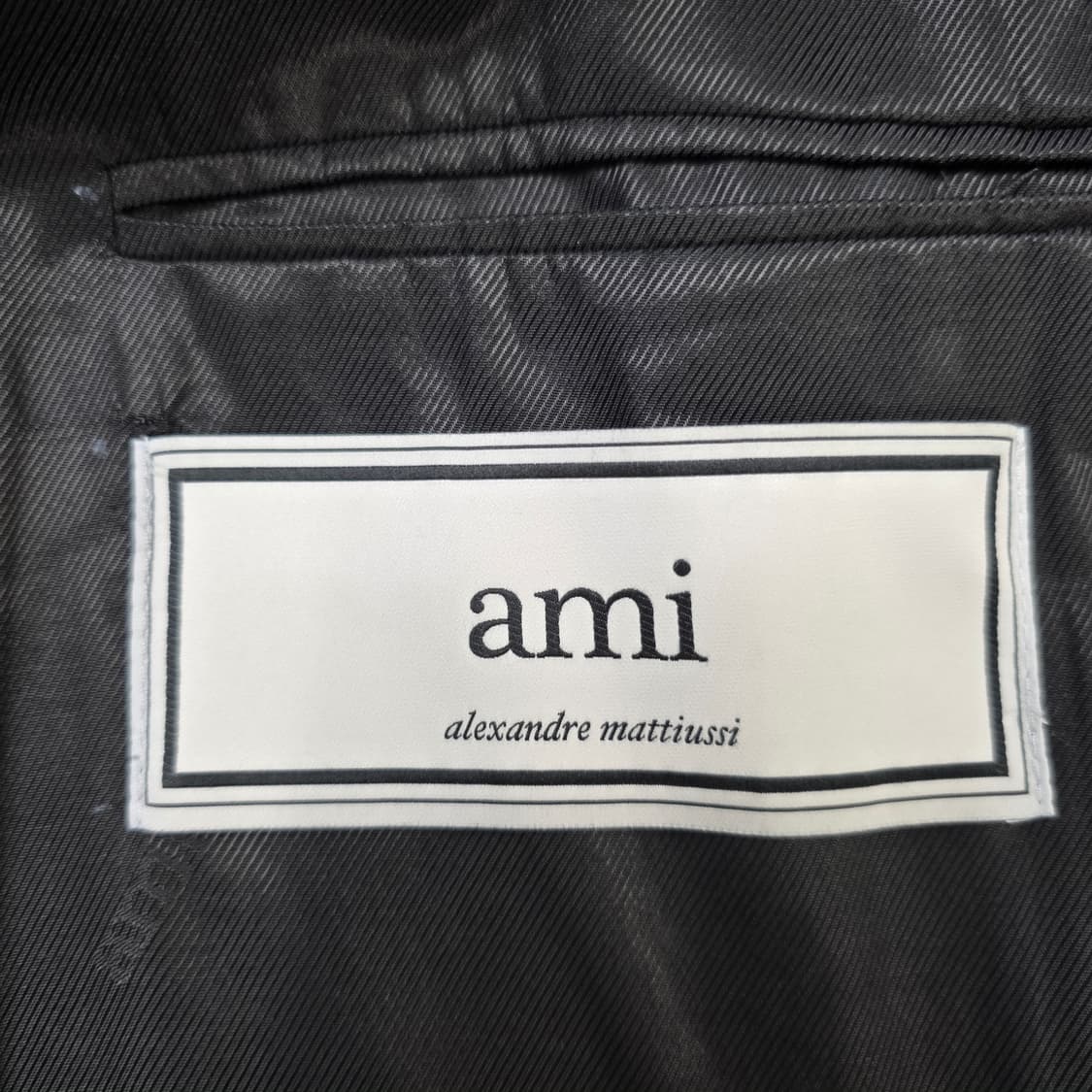 1639 AMI 알렉산드르 마티우시 울 코트 (정품, 10 꼬르소꼬모 구 상품이미지7