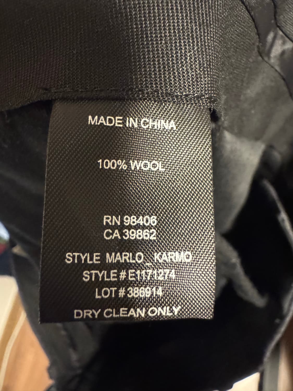 띠어리 뉴테일러 정장 셋업 차콜 그레이 택달린 새제품 42S, 33사이즈 상품이미지9