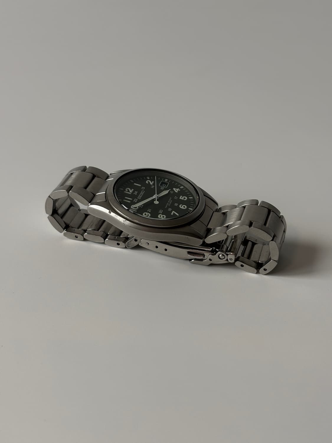 1990s Olive Dial Military Field Quartz 상품이미지5