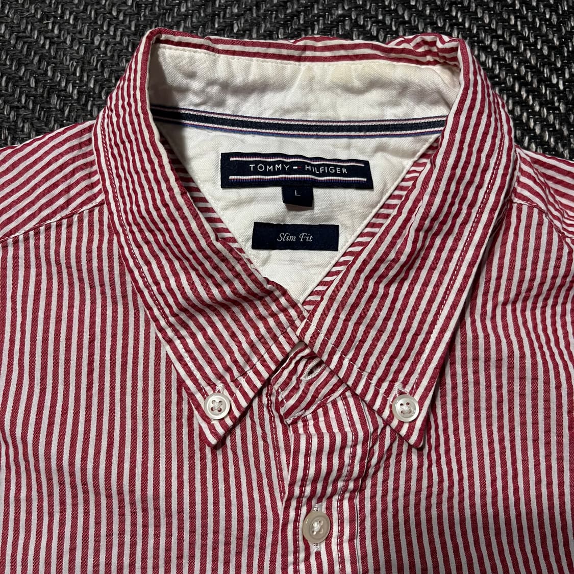 TOMMY HILFIGER 타미 시어서커 셔츠 상품이미지4
