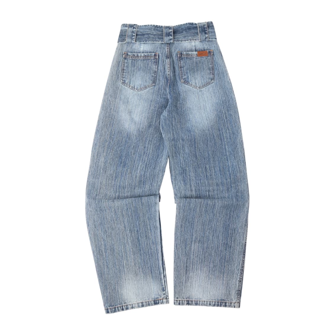 24ans 벨티드 플레어 데님팬츠 상품이미지4