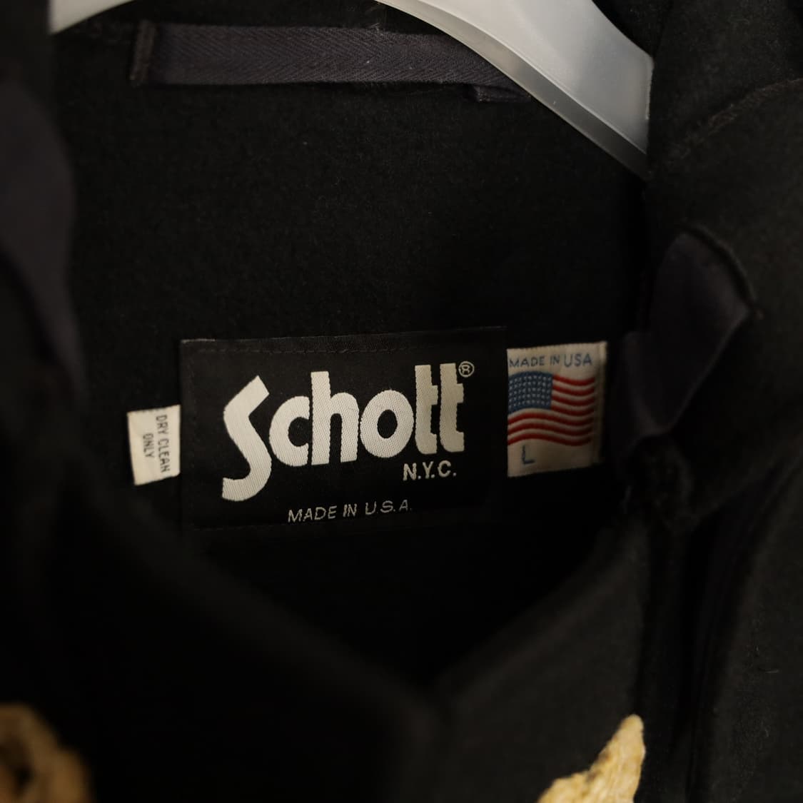 Schott 쇼트 후드 더플코트 L 상품이미지3