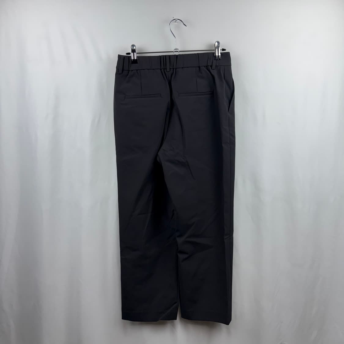 (새상품)(28) 미쏘 스트레치 9부 팬츠 차콜 상품이미지4