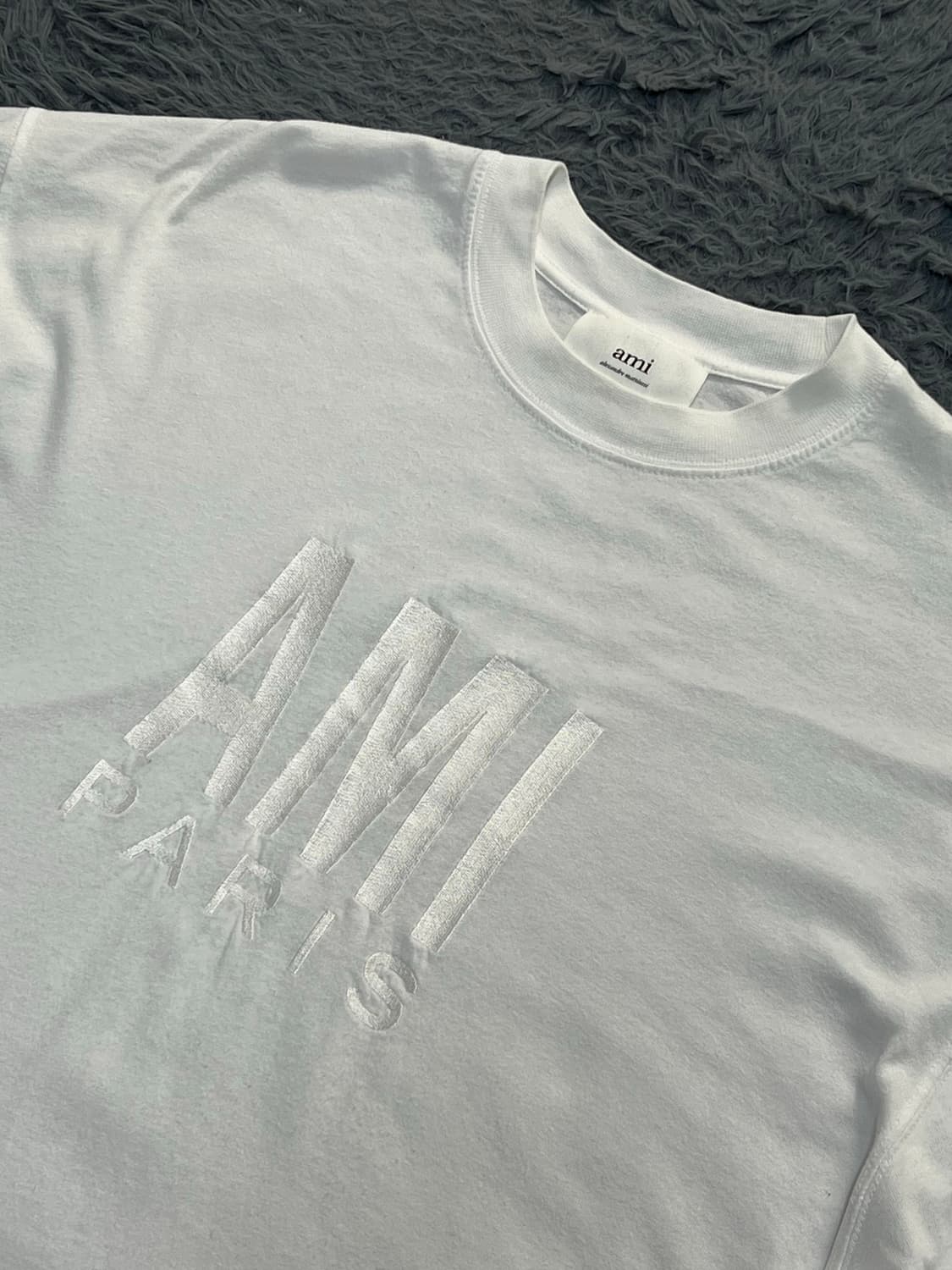 아미 화이트 반팔 XL 상품이미지2