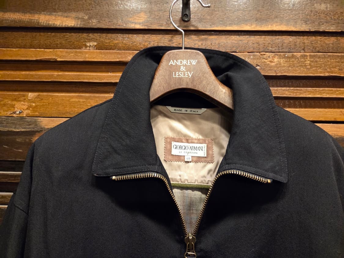 90'S 조르지오 아르마니 클래식 블루종  상품이미지6