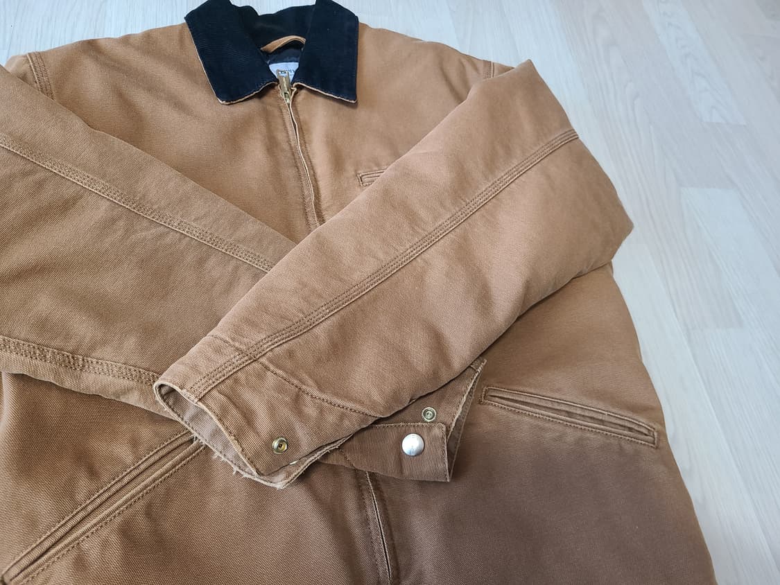 [S] 칼하트 윕 OG 디트로이트 재킷 딥해밀턴브라운 판매 상품이미지2