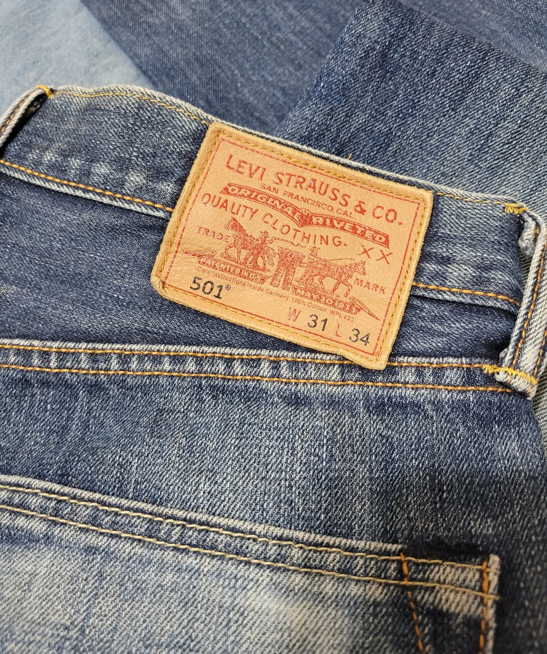 Levis 리바이스501 빈티지 데님팬츠 상품이미지8