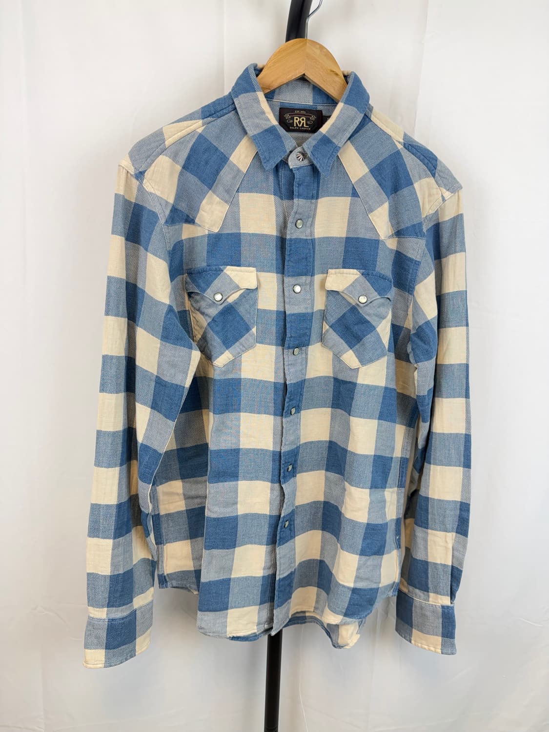 [RRL] 더블알엘 버팔로 웨스턴 플란넬 셔츠 플레이드 (변요한 착용) 상품이미지1