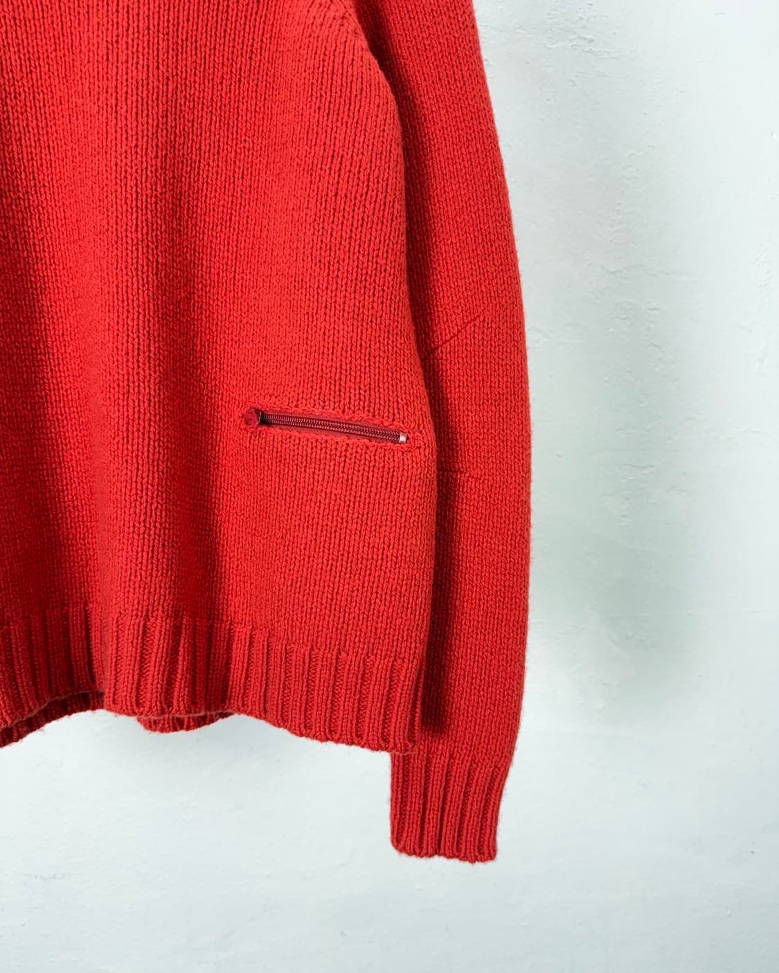 언더커버 18aw 레드 페퍼 모크넥 포켓 니트 스웨터 상품이미지5