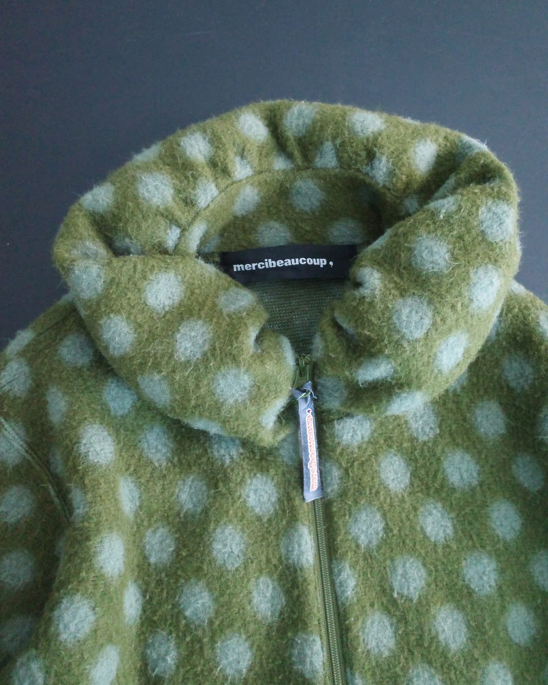 메르시보꾸 도트 후리스 상품이미지4