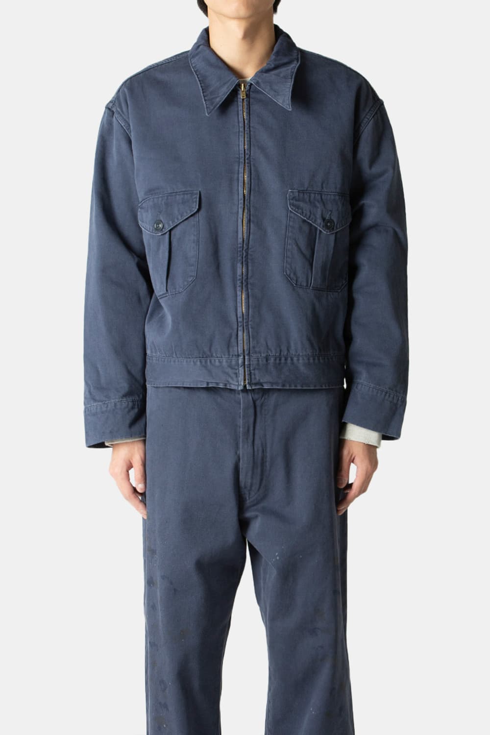 Bowwow 25fw 블루 자켓 XXL 상품이미지1