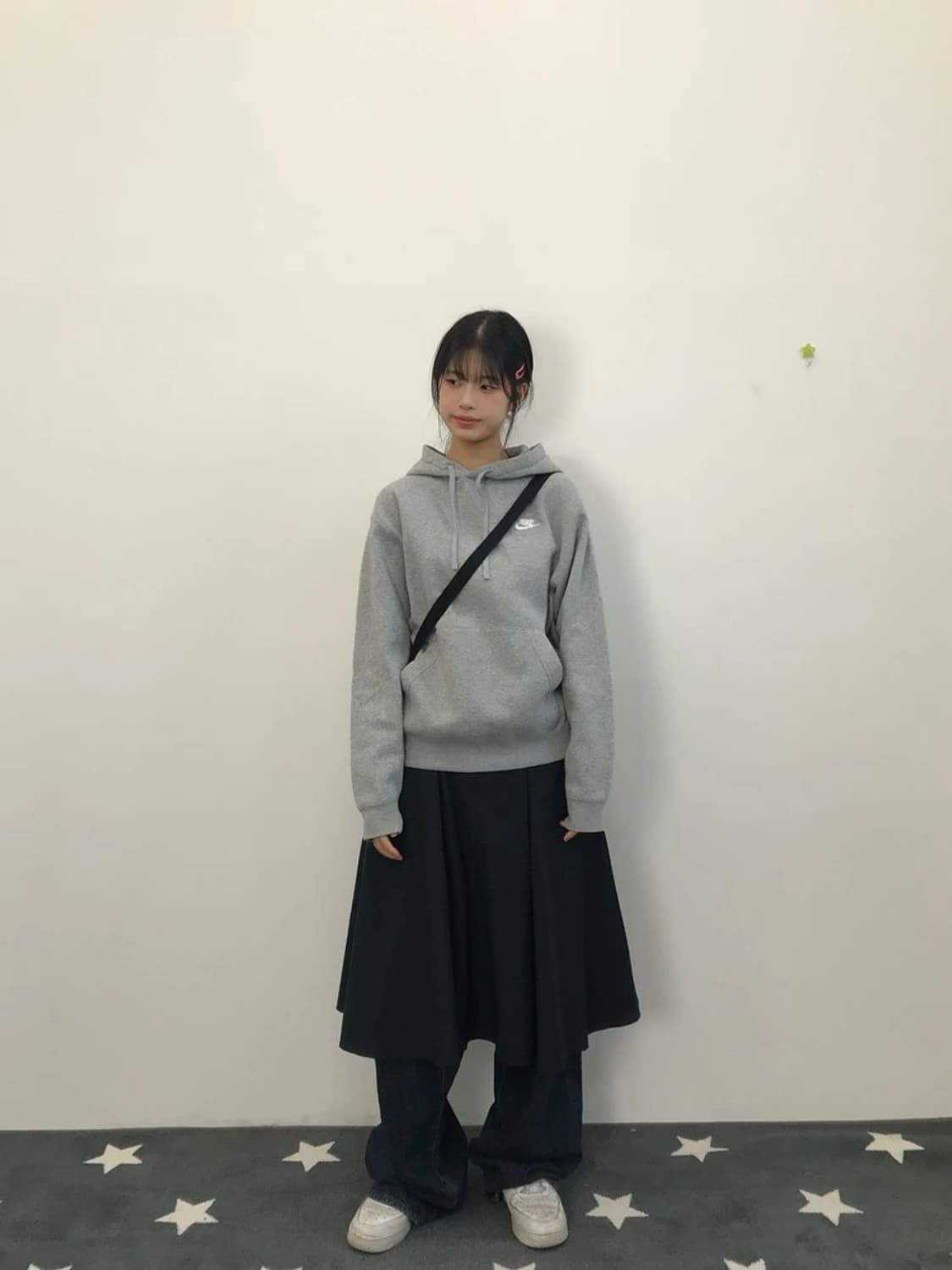 NIKE gray hoodie 상품이미지1