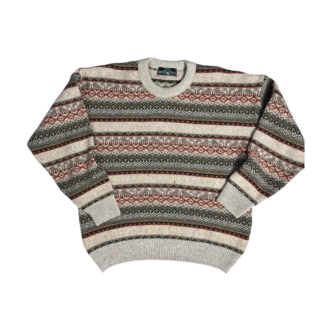 [Spring Creek] 페어아일 그랜파 울 니트 상품이미지1