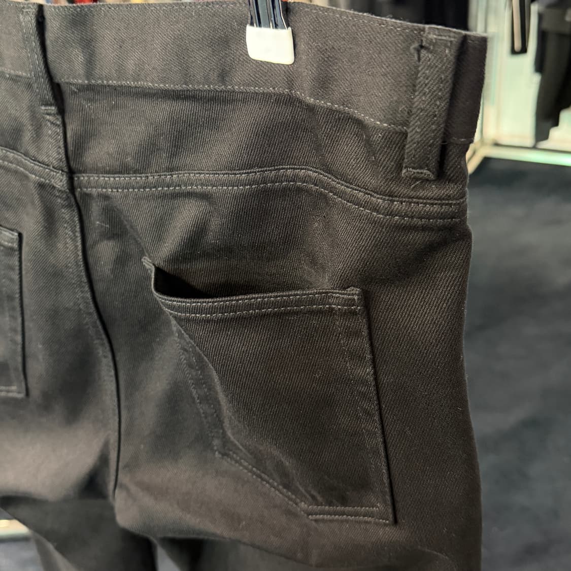 [35] ARKET 아르켓 레귤러핏 블랙진 데님 상품이미지5