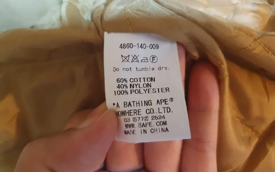 베이프 후드 점퍼 누빔 패딩 자켓 95 상품이미지7