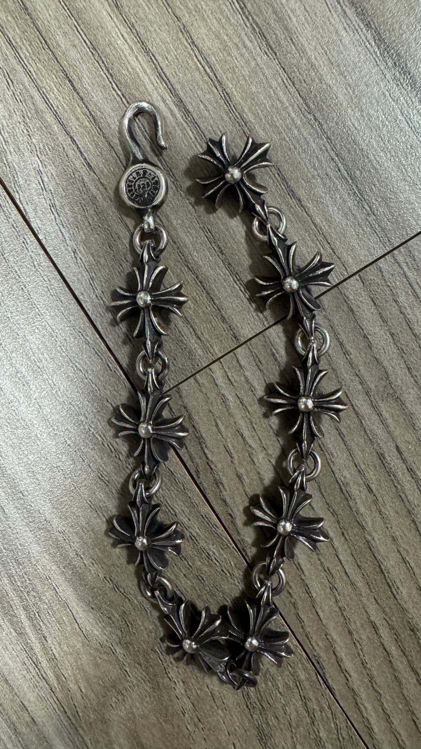 크롬하츠 컷아웃 타이니 9링크 팔찌 상품이미지3