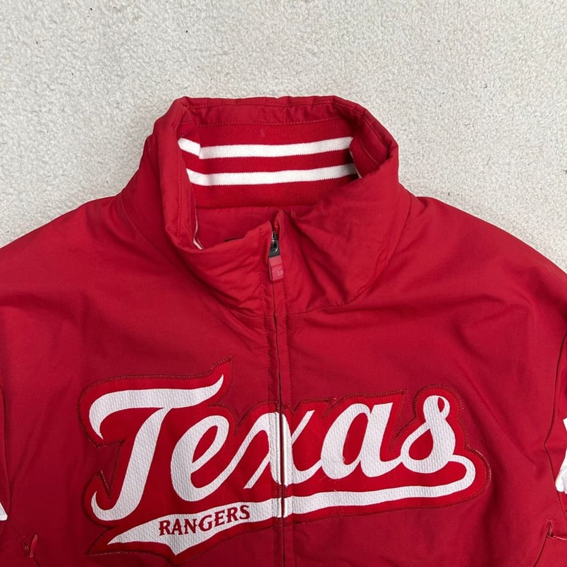 MLB 텍사스 레인저스 바시티 점퍼 레드 95 상품이미지3