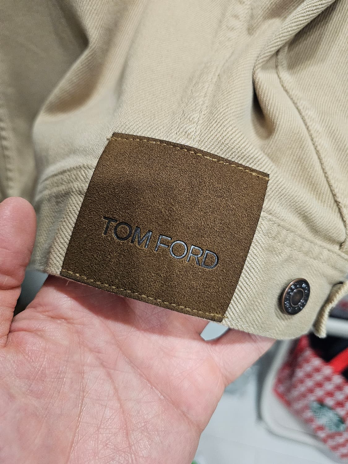 [50] 톰포드 베이지 트러커 105사이즈 상품이미지5