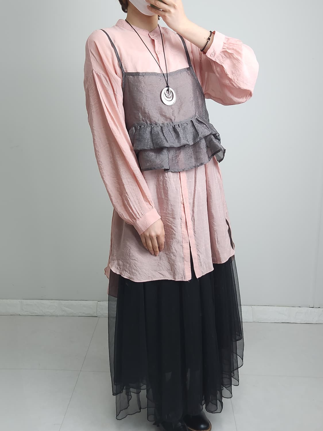 프릴 쉬어 뷔스티에 상품이미지3