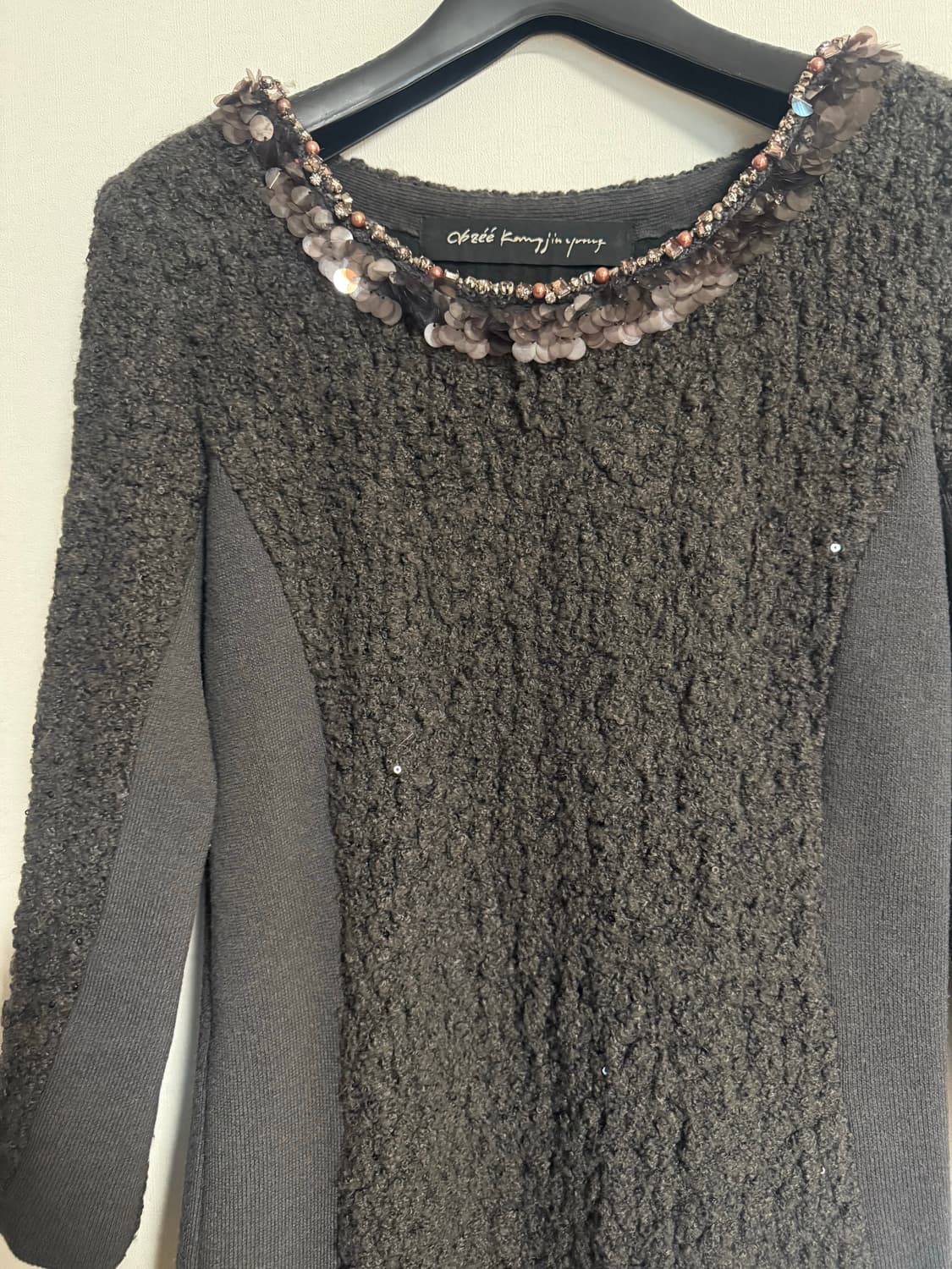 오브제 스팽글 원피스 상품이미지4