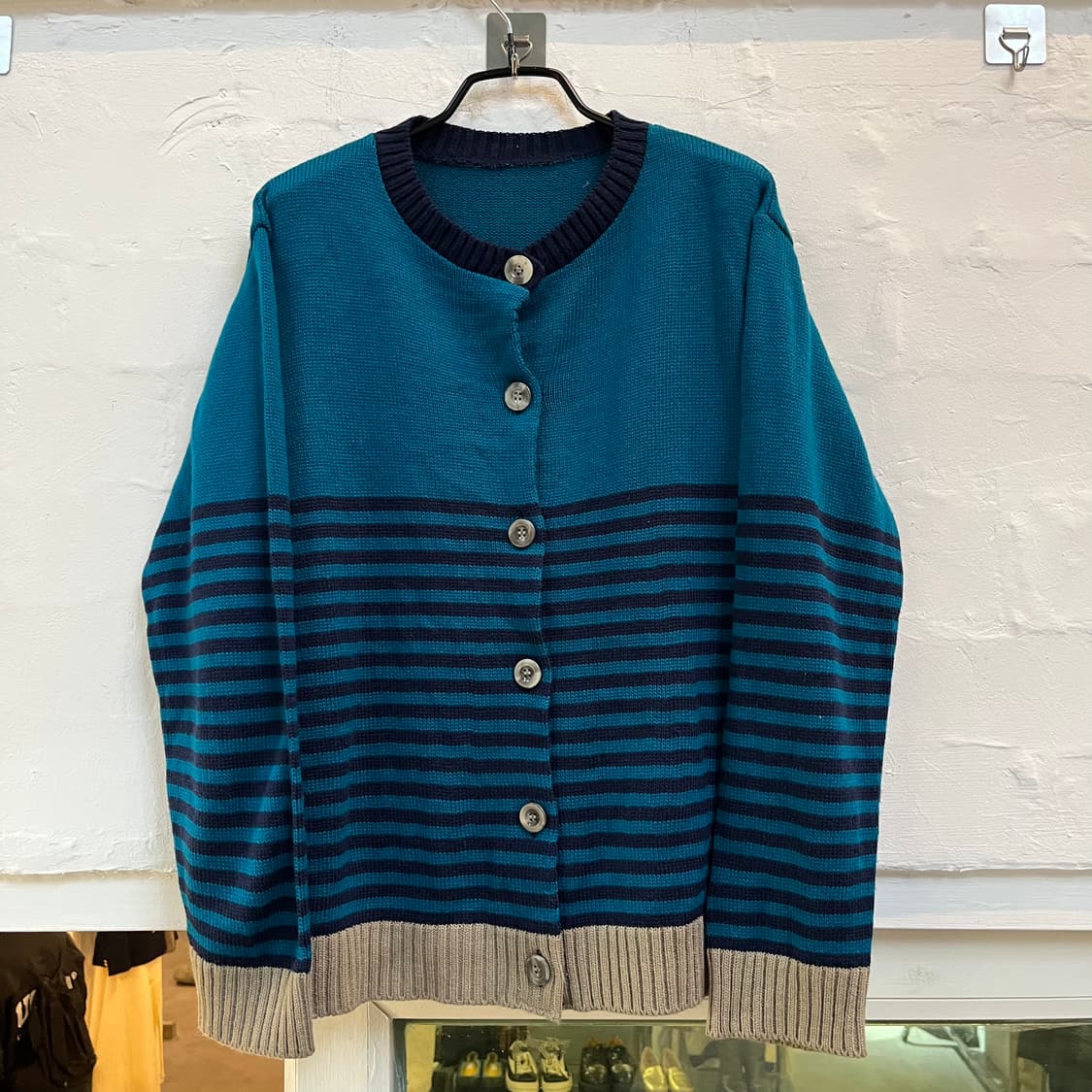 일본 빈티지 니트 가디건 M-L 상품이미지1