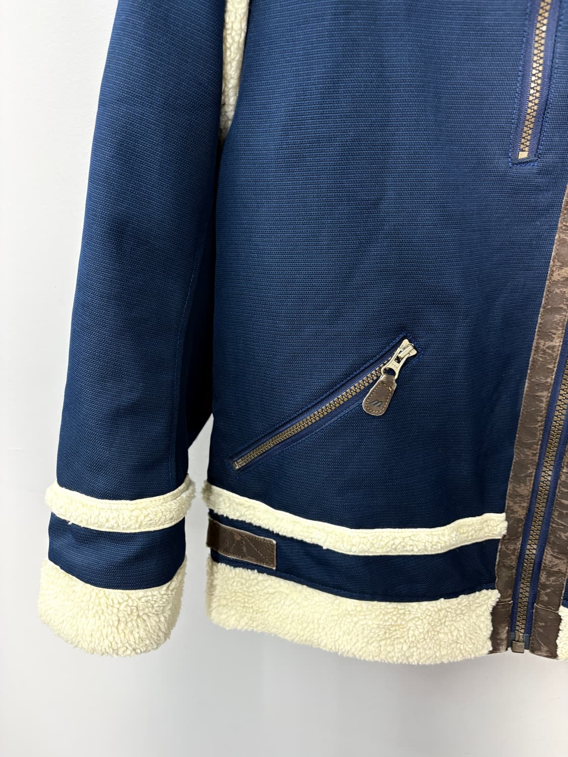 미즈노 98나가노 올림픽 일본 빈티지 무스탕 자켓 A3625  상품이미지4