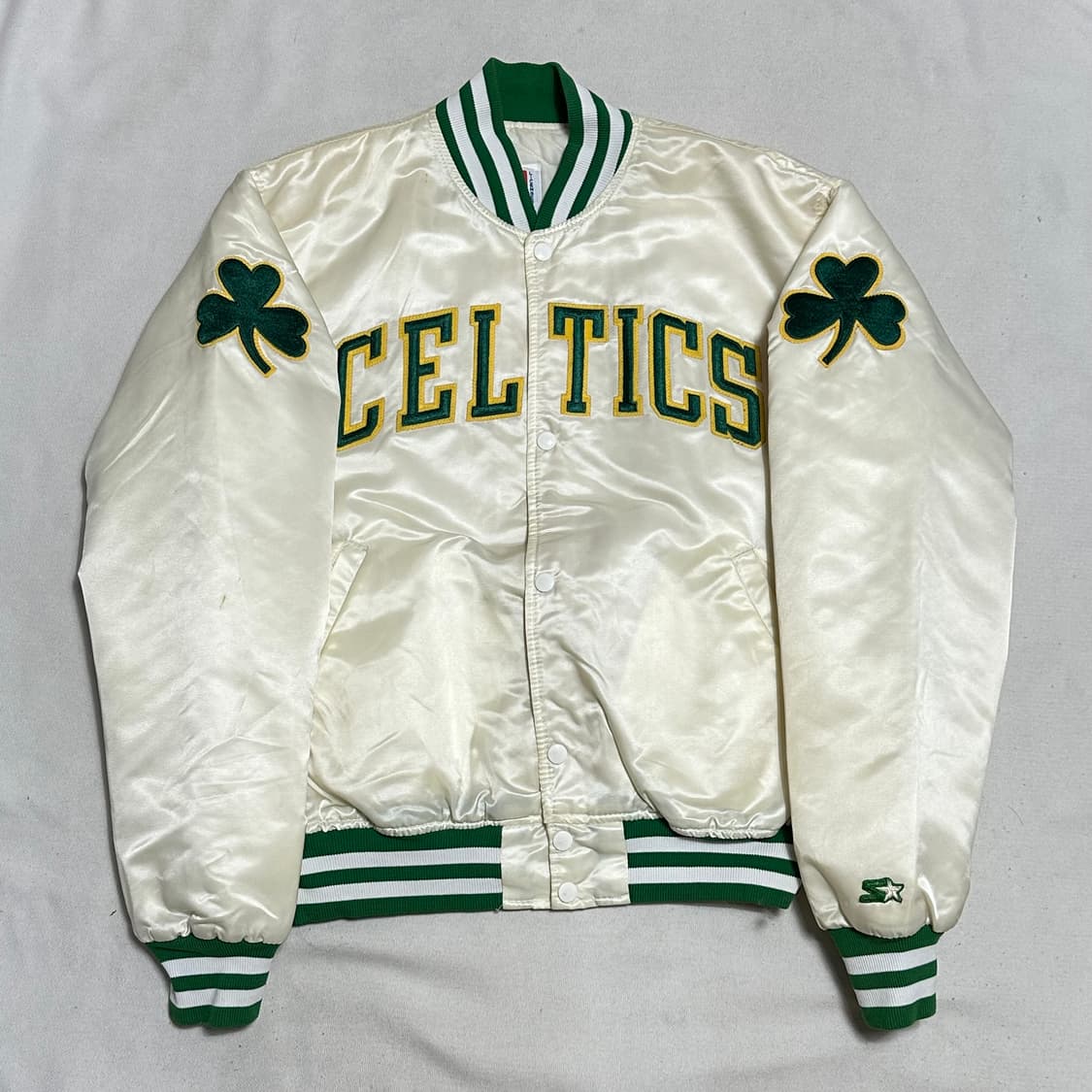 L 스타터 NBA 보스턴 셀틱스 바시티 자켓 상품이미지2