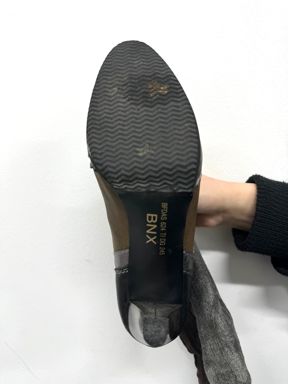 design knit boots 상품이미지8