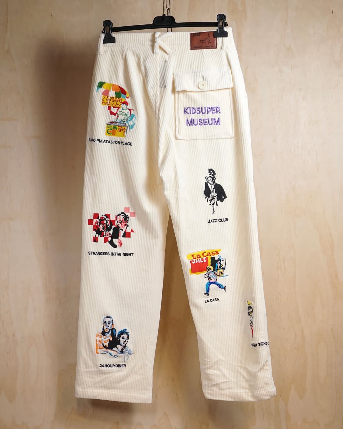 Kidsuper 키드슈퍼 뮤지엄 자수 팬츠 상품이미지5