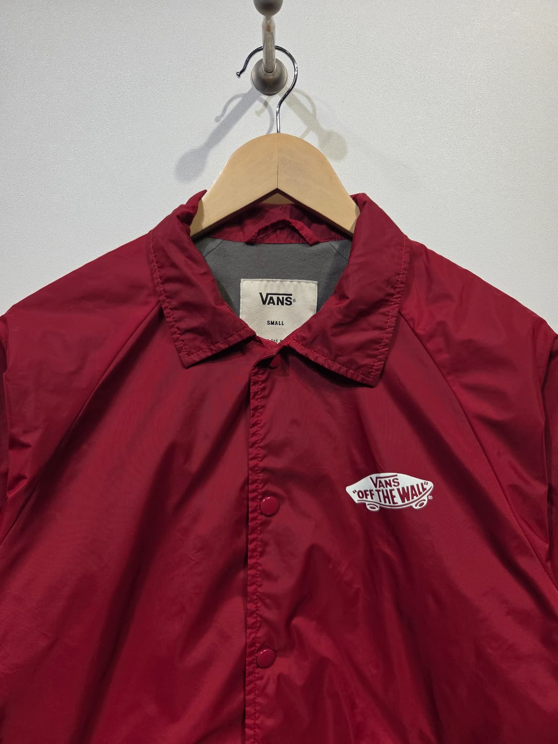 VANS 반스 오프더월 빅로고 코치 자켓 상품이미지3