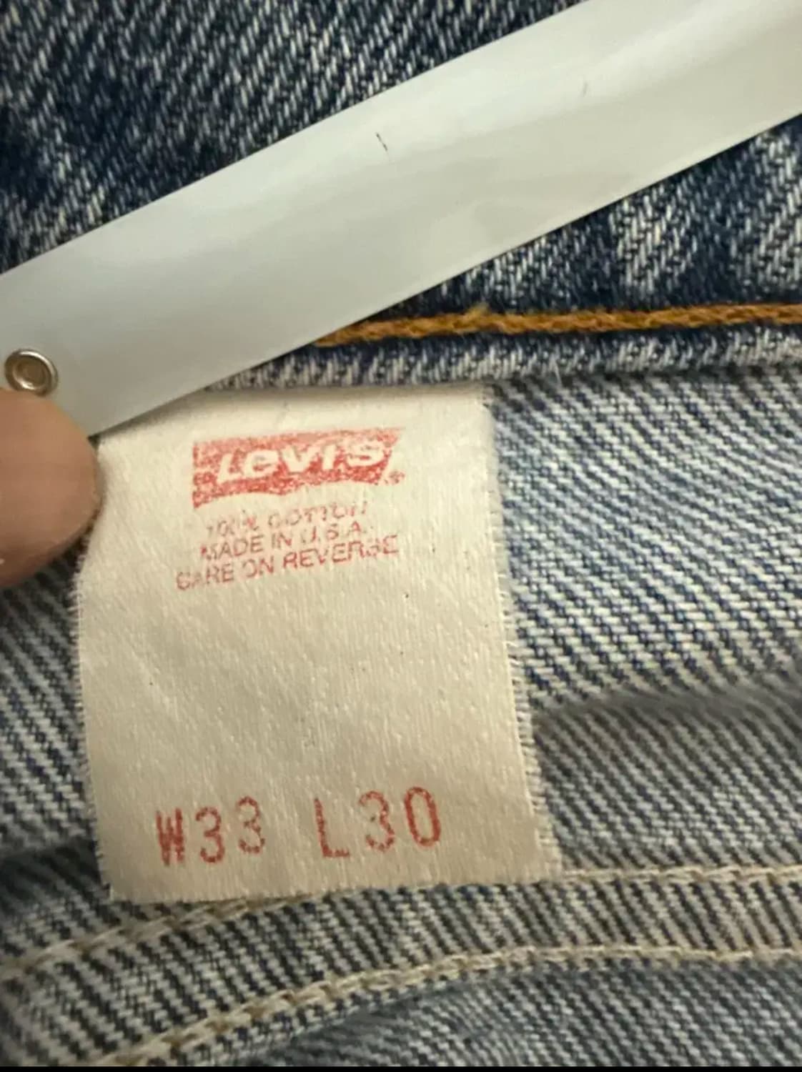 31사이즈 90s 리바이스 517  made in usa 상품이미지4