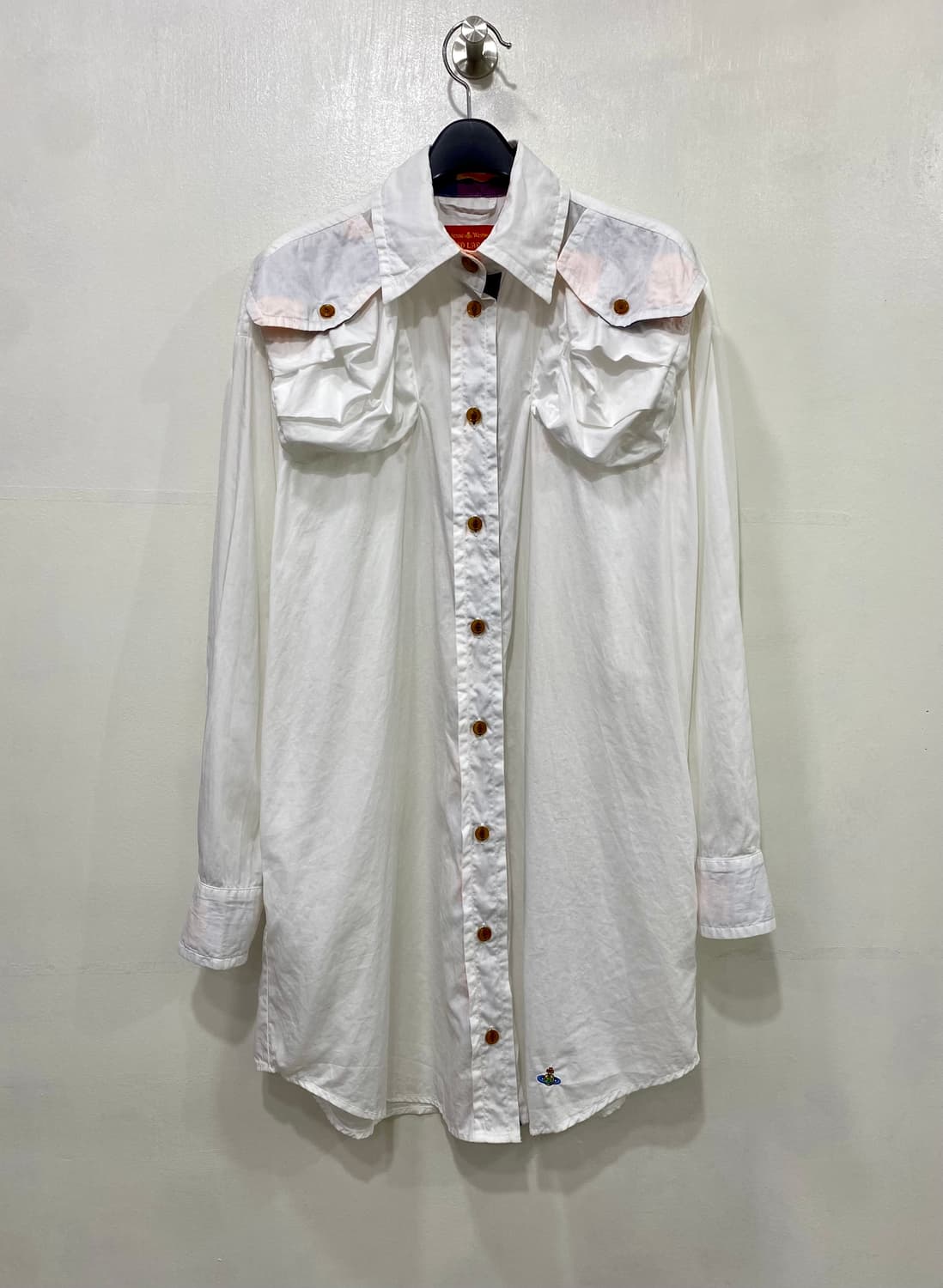 비비안웨스트우드 레드라벨 셔츠원피스 38 상품이미지2