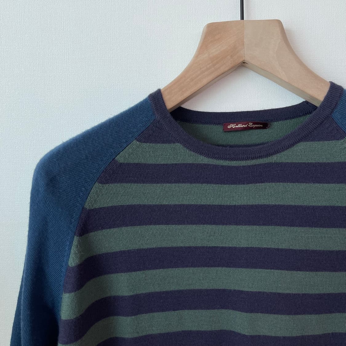 홀랜드에스콰이어 메르노 스웨이드 패치 니트 XL 105 상품이미지2