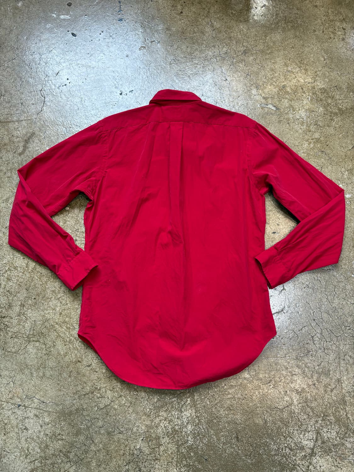 폴로 빈티지 레드 셔츠 상품이미지5