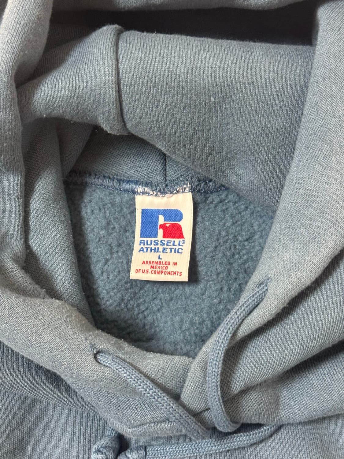 90s 러셀 50/50 애슬레틱 후드티 L 상품이미지3