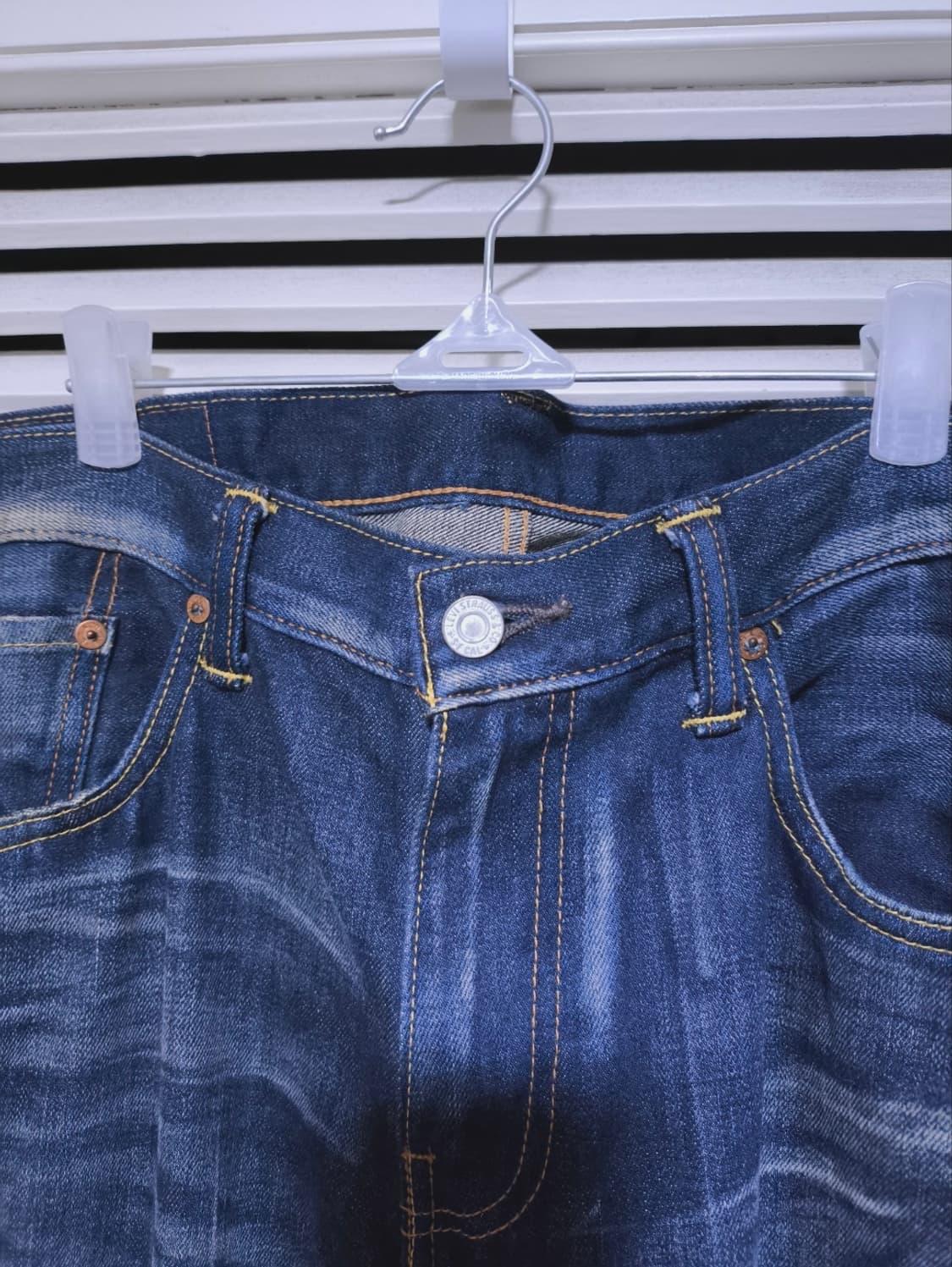 34 리바이스 504 청바지 데님 중청 상품이미지2