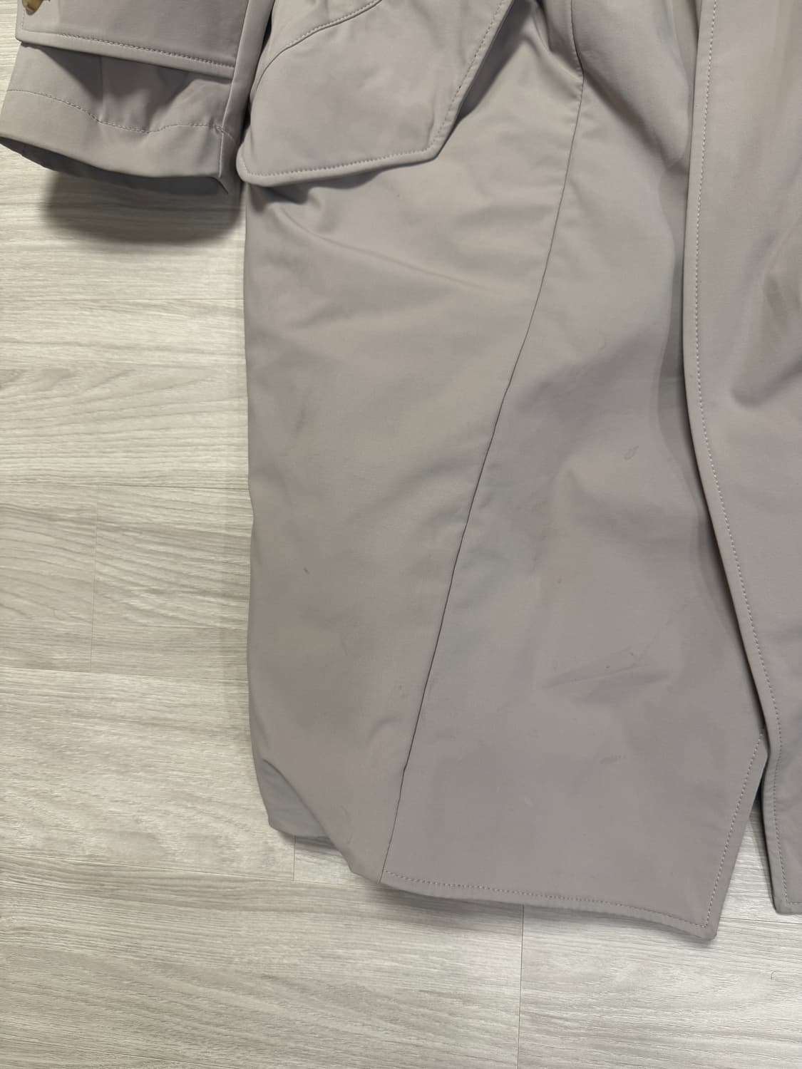 노앙 레이어드 패딩 트렌치 코트 베이지 상품이미지9