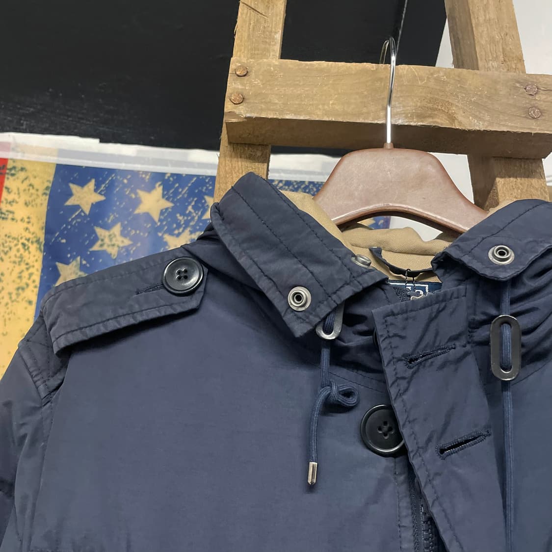 90s 폴로 랄프로렌 N3B 구스 다운 밀리터리 마운틴 파카 자켓 상품이미지3