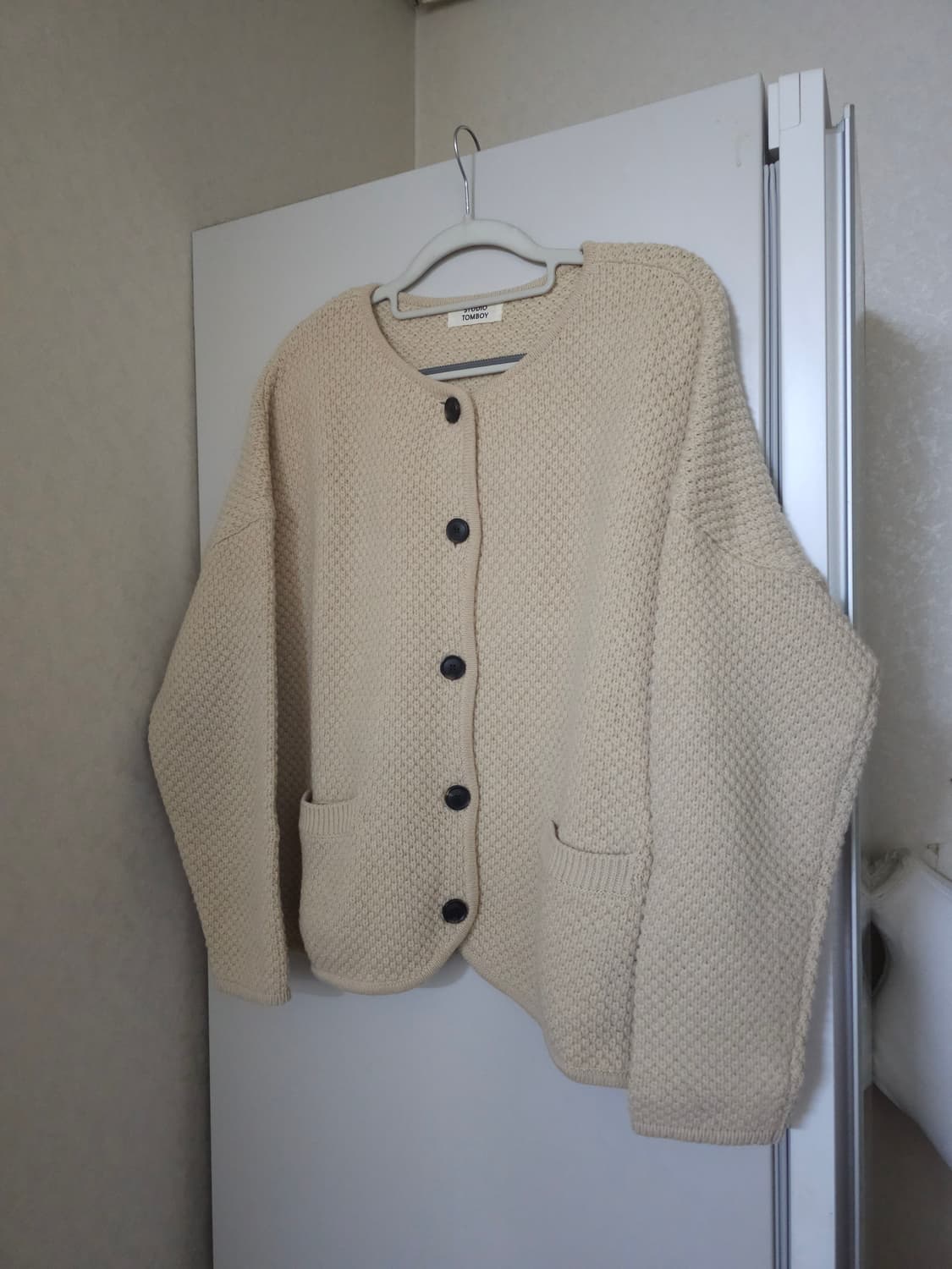 스튜디오톰보이 루즈핏 울가디건 상품이미지1