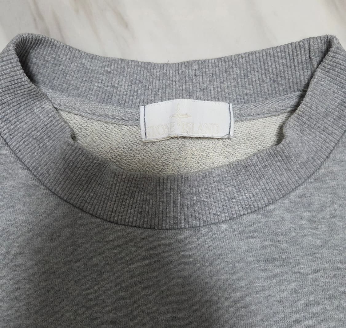 스톤아일랜드 그레이 맨투맨  상품이미지5